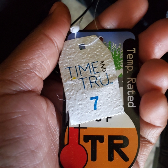 Time & Tru Black Faux Fur Winter Snow Boots NWT - Picture 6 of 6